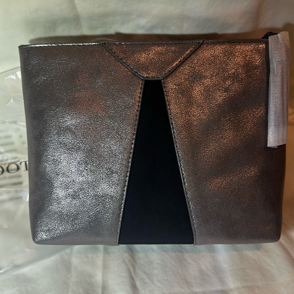 New Stella & Dot Word Hard Play Hard Pouch